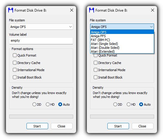 Drive Format